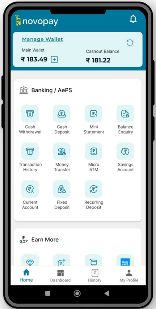 Novopay Retailer | Indus Appstore | Screenshot