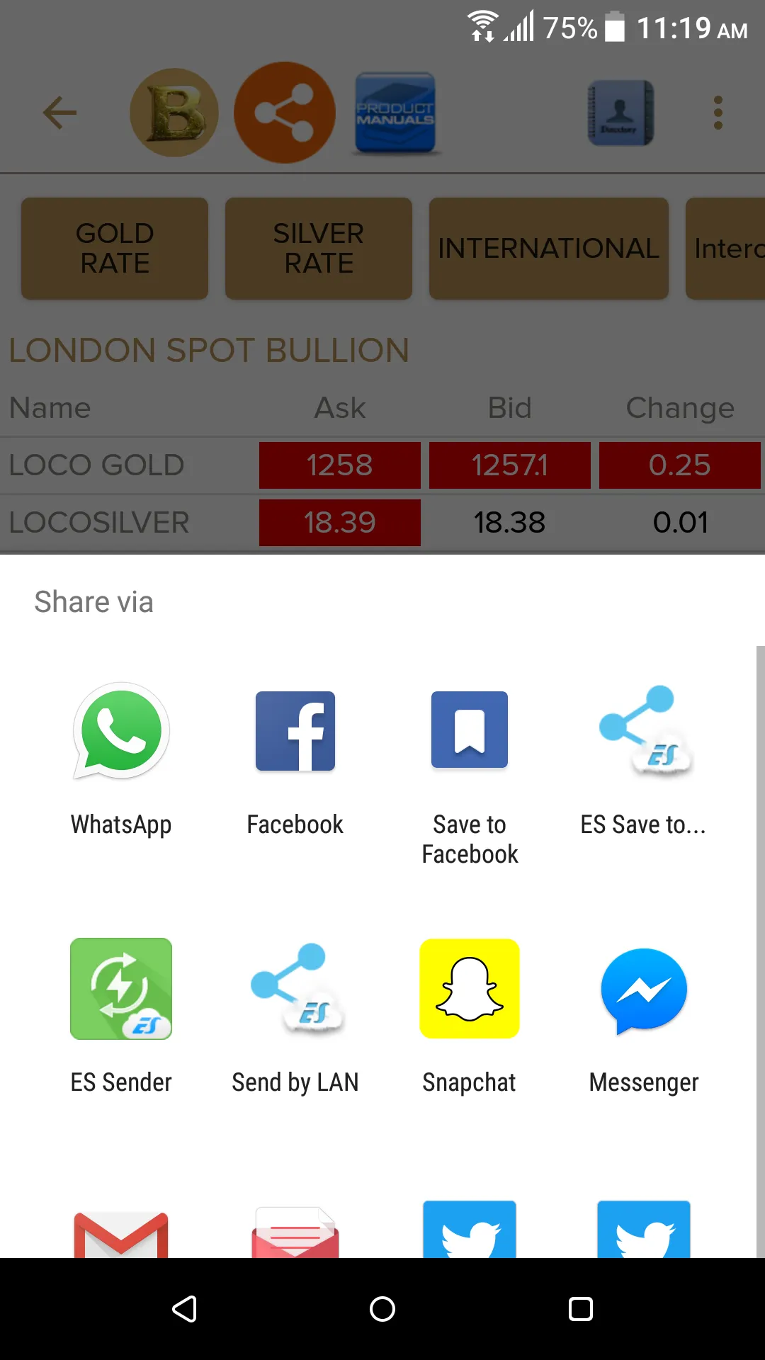 Bullion Spot-Gold Rate  INDIA | Indus Appstore | Screenshot