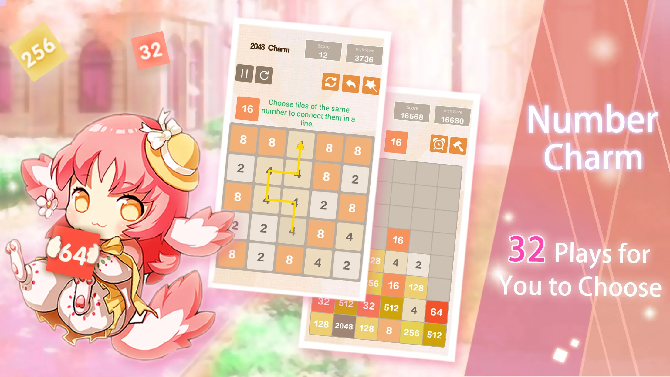 Number Charm: 2048 Games | Indus Appstore | Screenshot