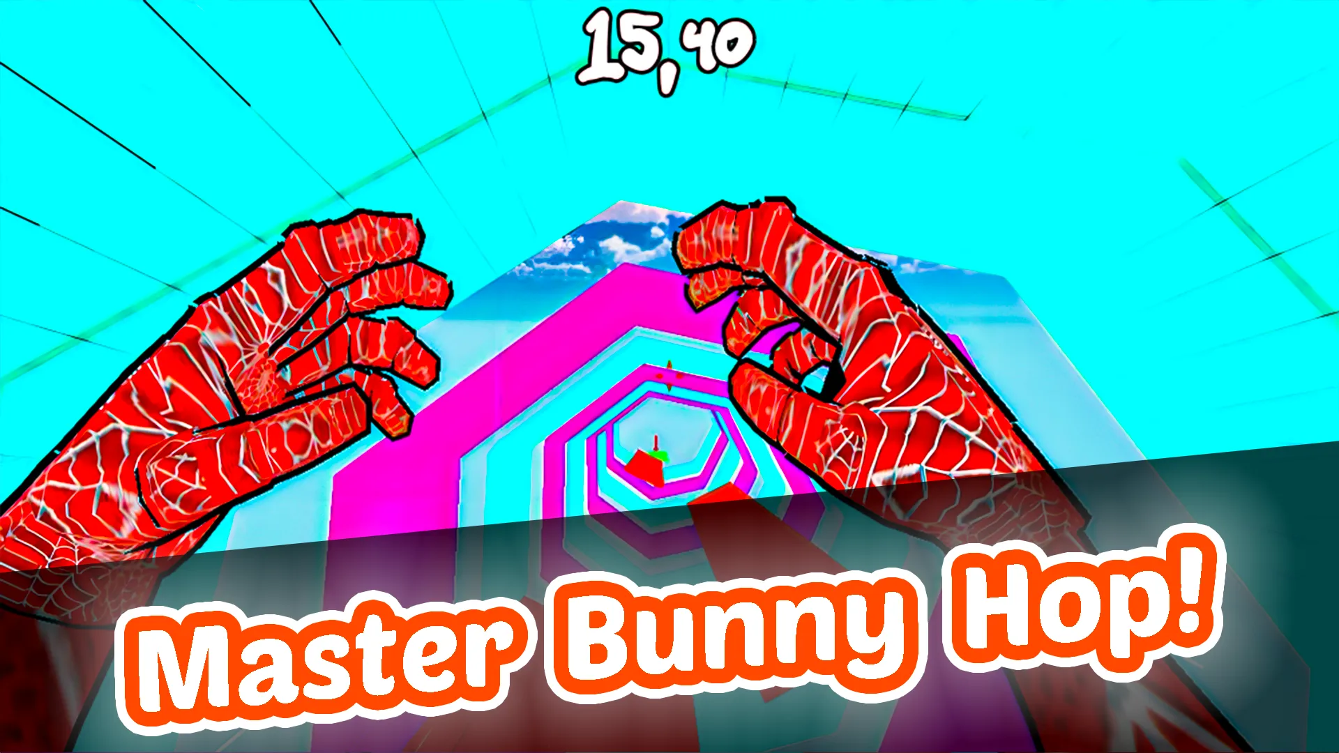 Spider Dude Parkour: BHop Hero | Indus Appstore | Screenshot