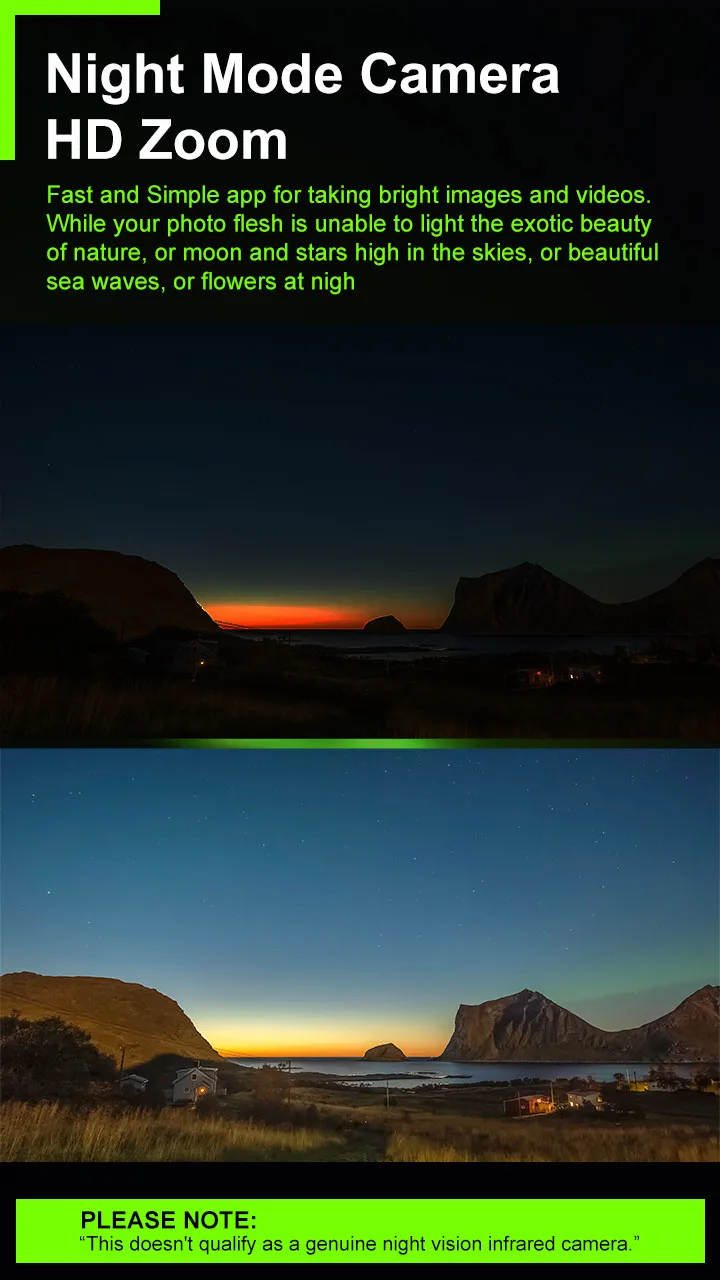 Night Mode Camera HD Zoom | Indus Appstore | Screenshot