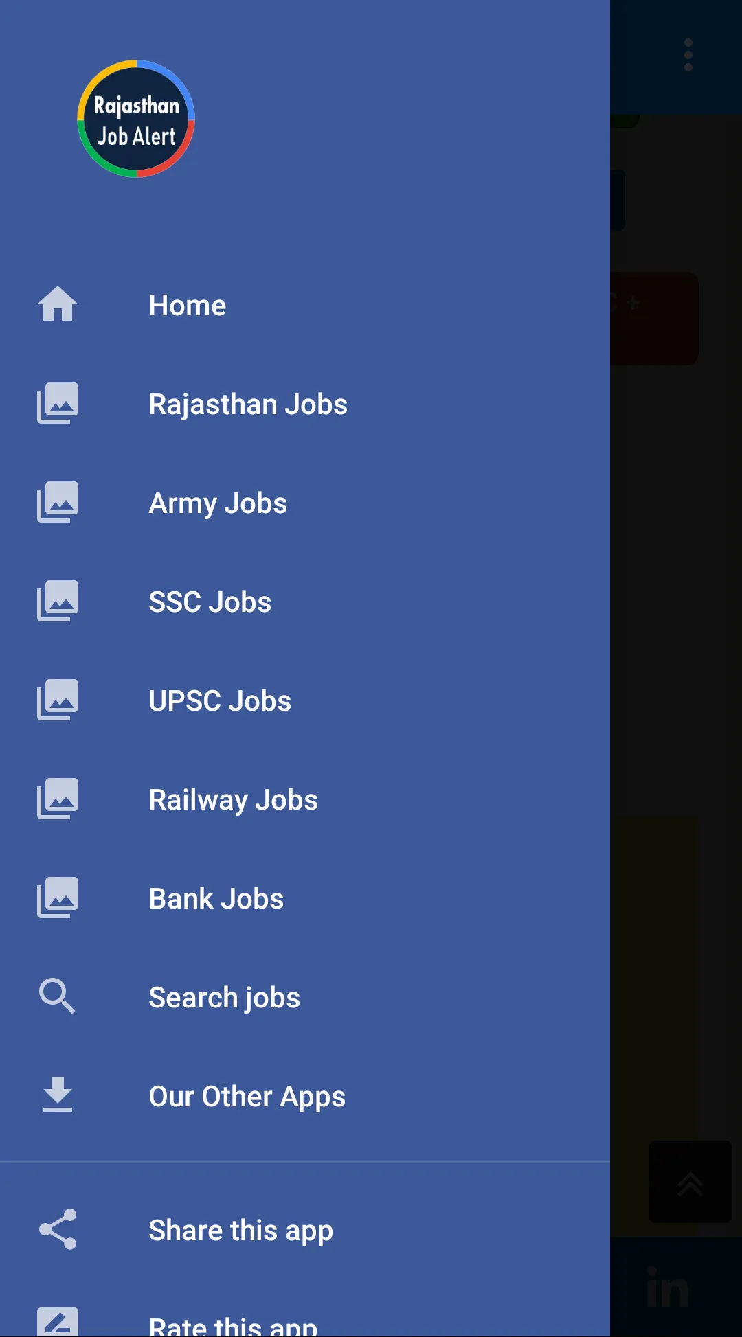 Rajasthan Job Alert | Indus Appstore | Screenshot