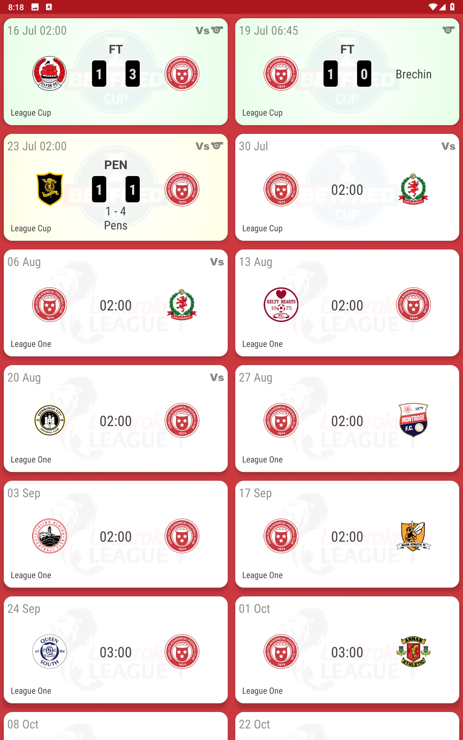 Hamilton Academical Fan App | Indus Appstore | Screenshot