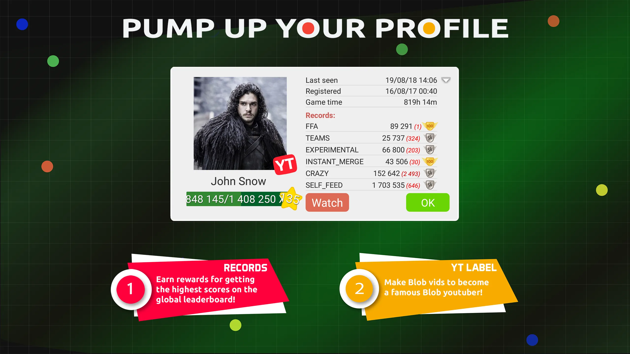 Blob.io - Multiplayer io games | Indus Appstore | Screenshot