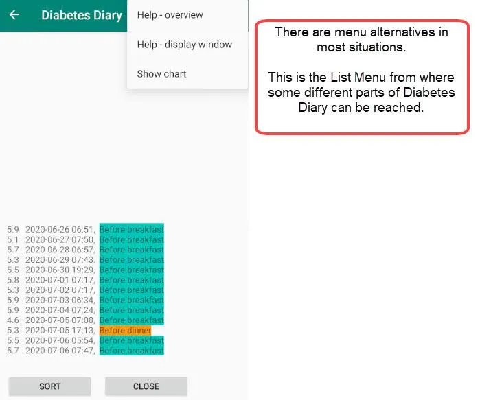 Diabetes Diary | Indus Appstore | Screenshot