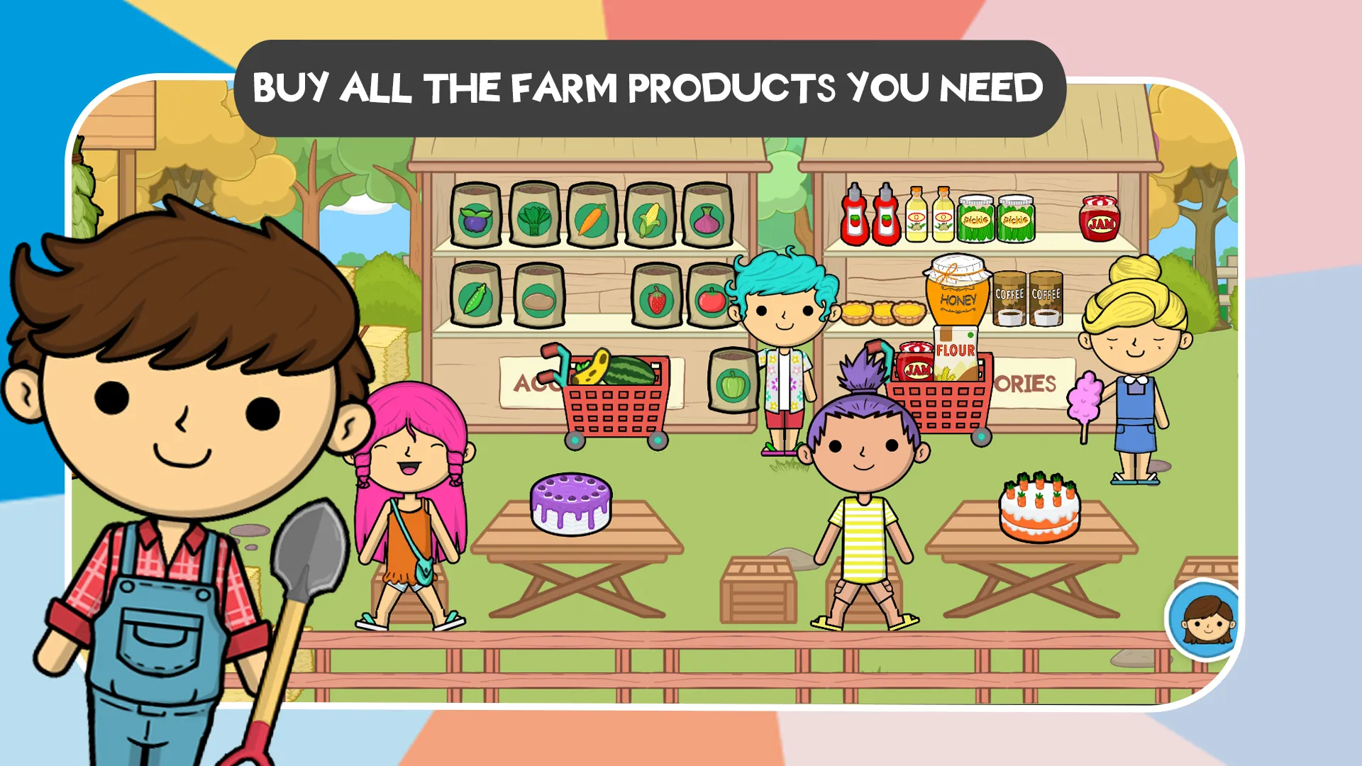 Lila's World:Farm Animal Games | Indus Appstore | Screenshot