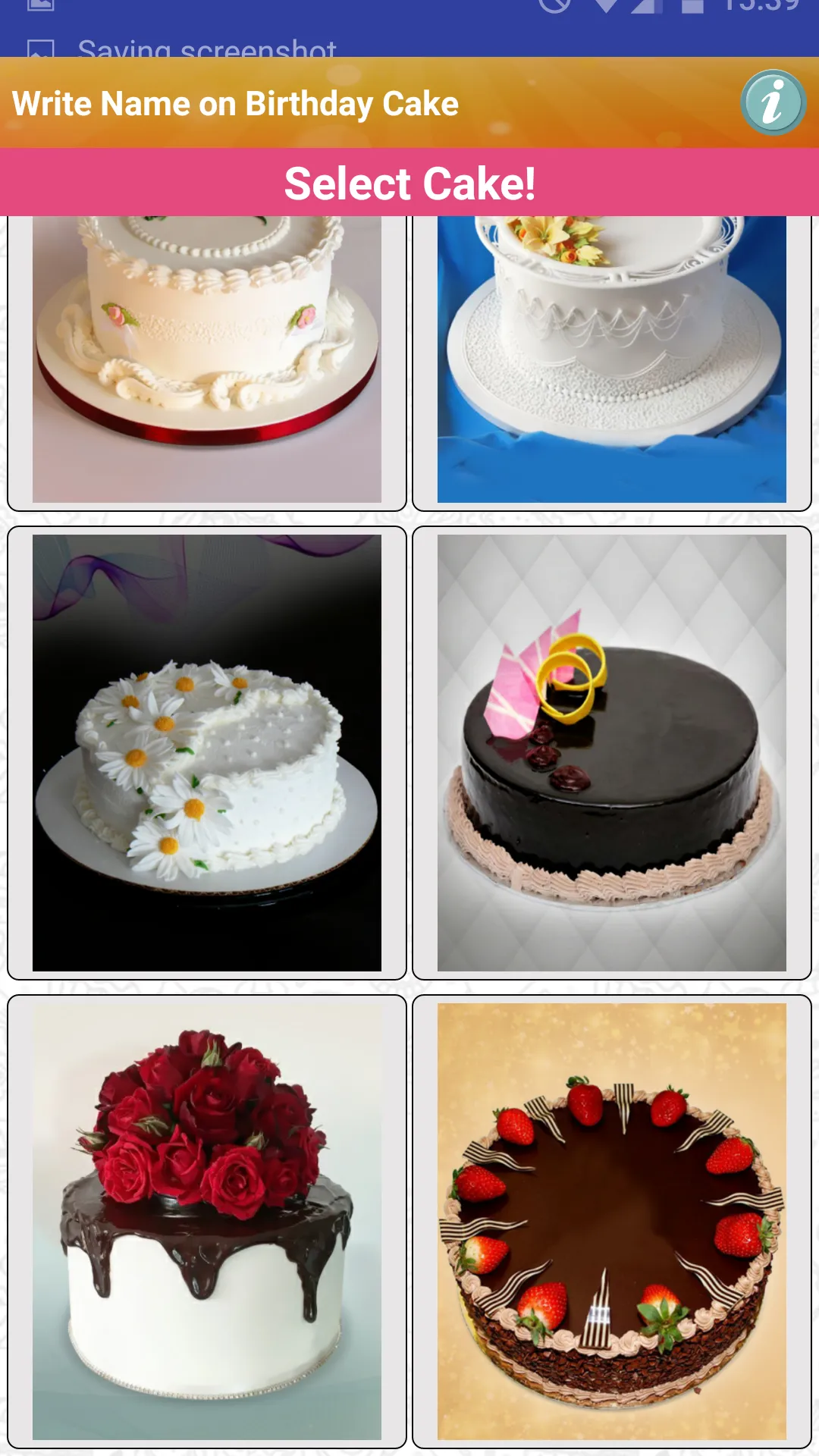 Write Name on Birthday Cake | Indus Appstore | Screenshot