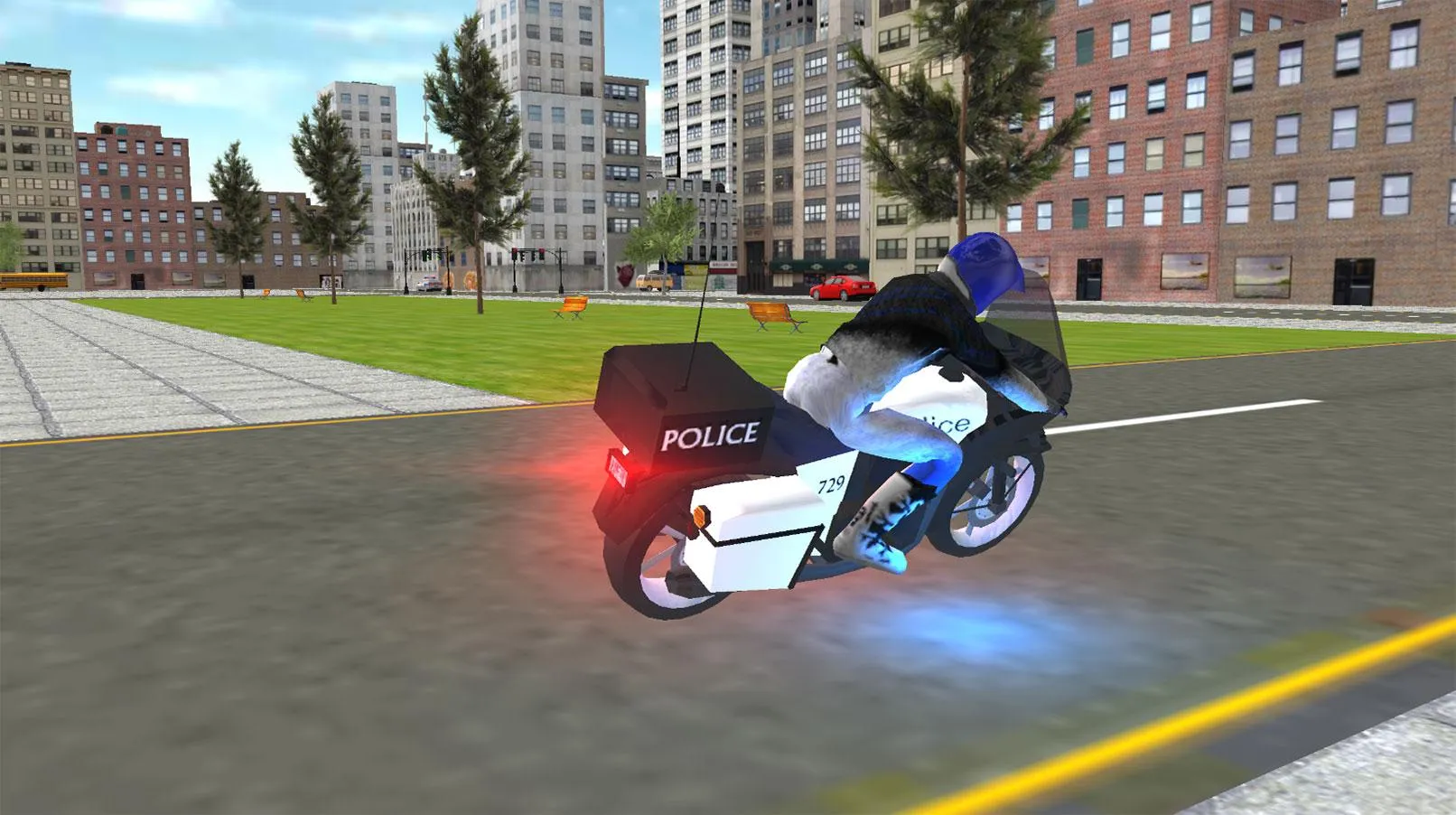 Police Motorbike Simulator | Indus Appstore | Screenshot