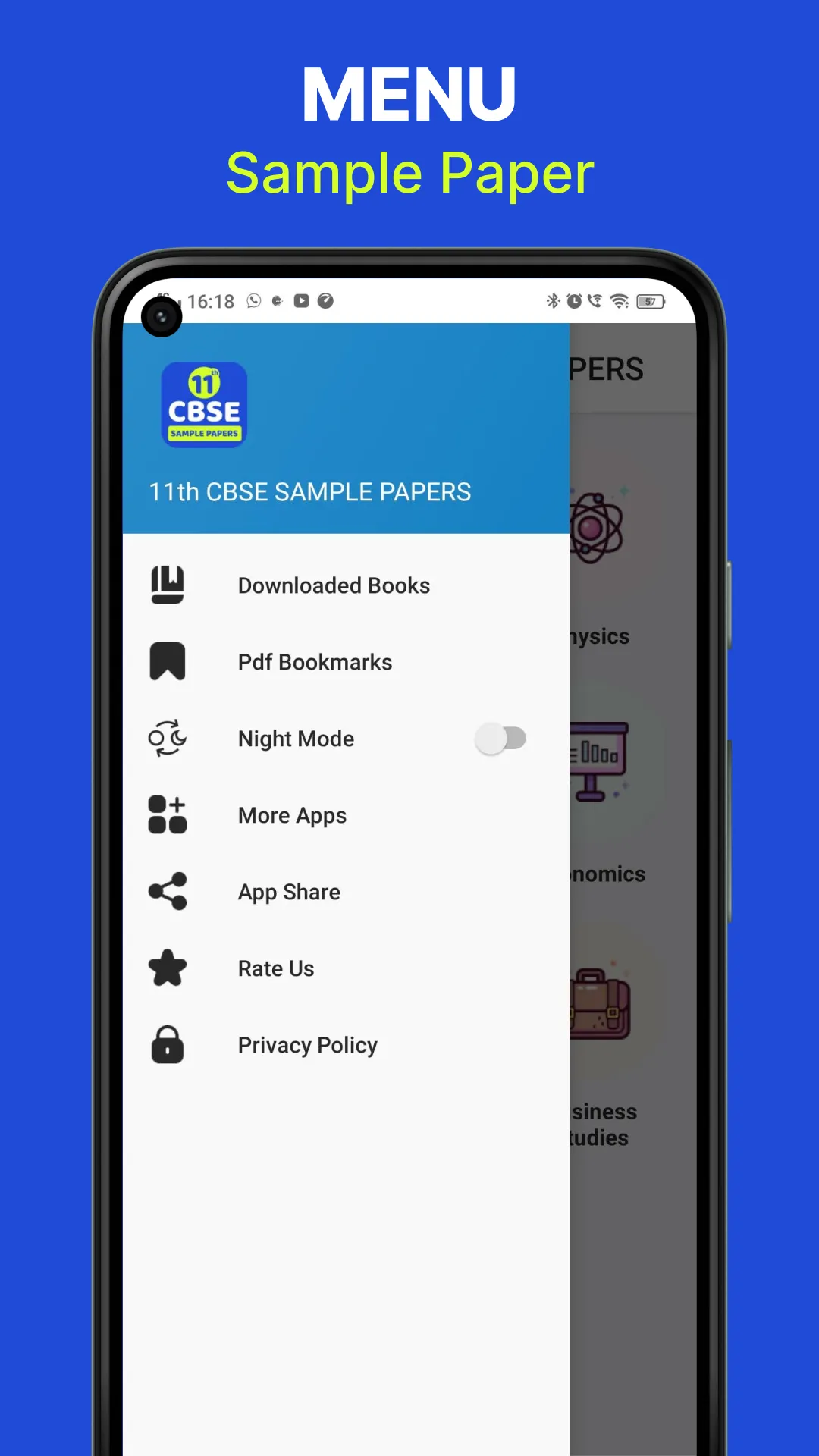 Class 11 CBSE Sample Papers | Indus Appstore | Screenshot