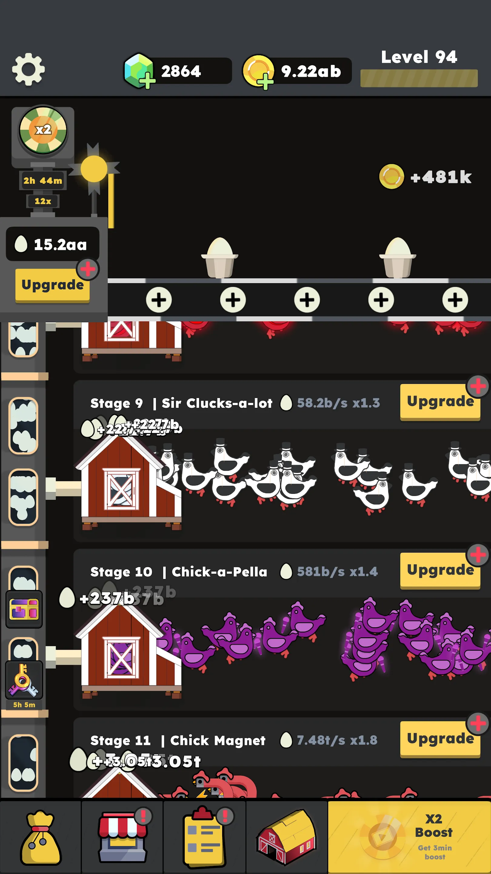 Idle Chicken Farm Tycoon | Indus Appstore | Screenshot