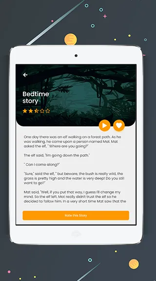 A BedTime Story - Bedtime book | Indus Appstore | Screenshot