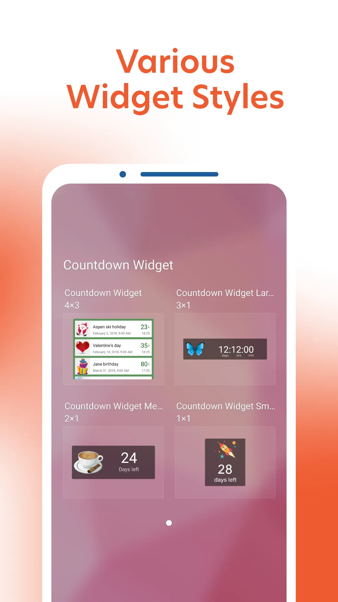 Countdown Days App & Widget | Indus Appstore | Screenshot