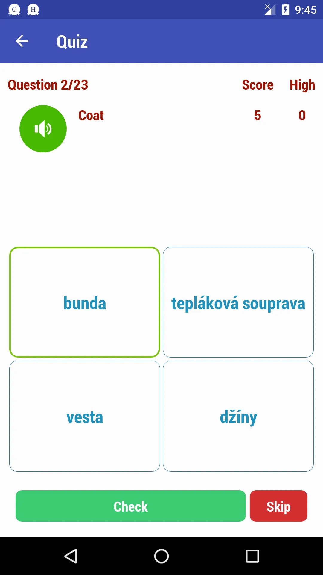 Learn Czech | Indus Appstore | Screenshot