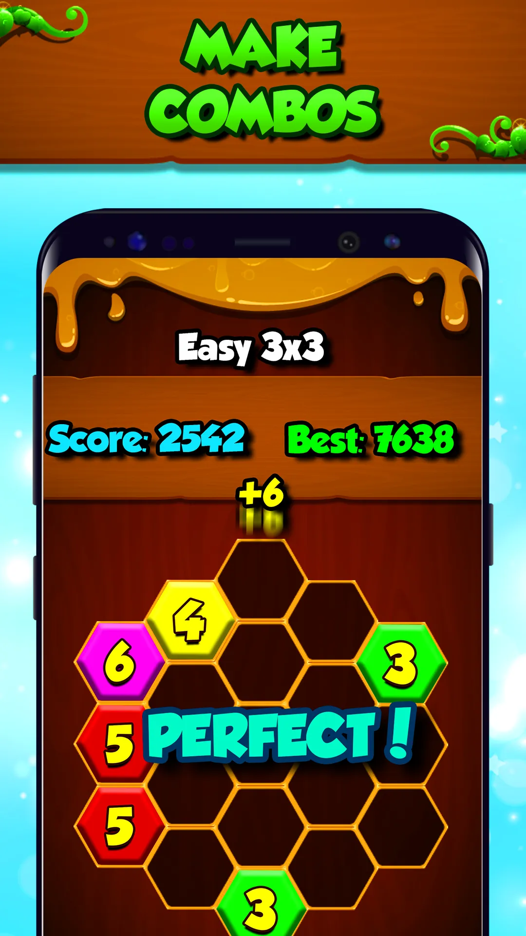 Hexa Numbers: Merge Puzzle | Indus Appstore | Screenshot