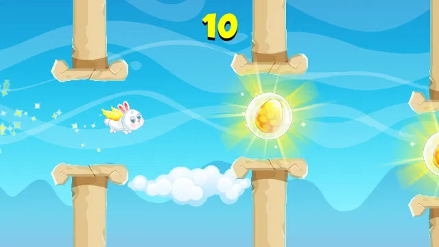 Easter Bunny Fly - Easter Game | Indus Appstore | Screenshot