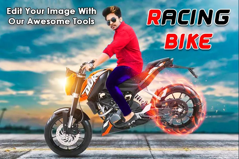 Racing Bike Photo Editor | Indus Appstore | Screenshot