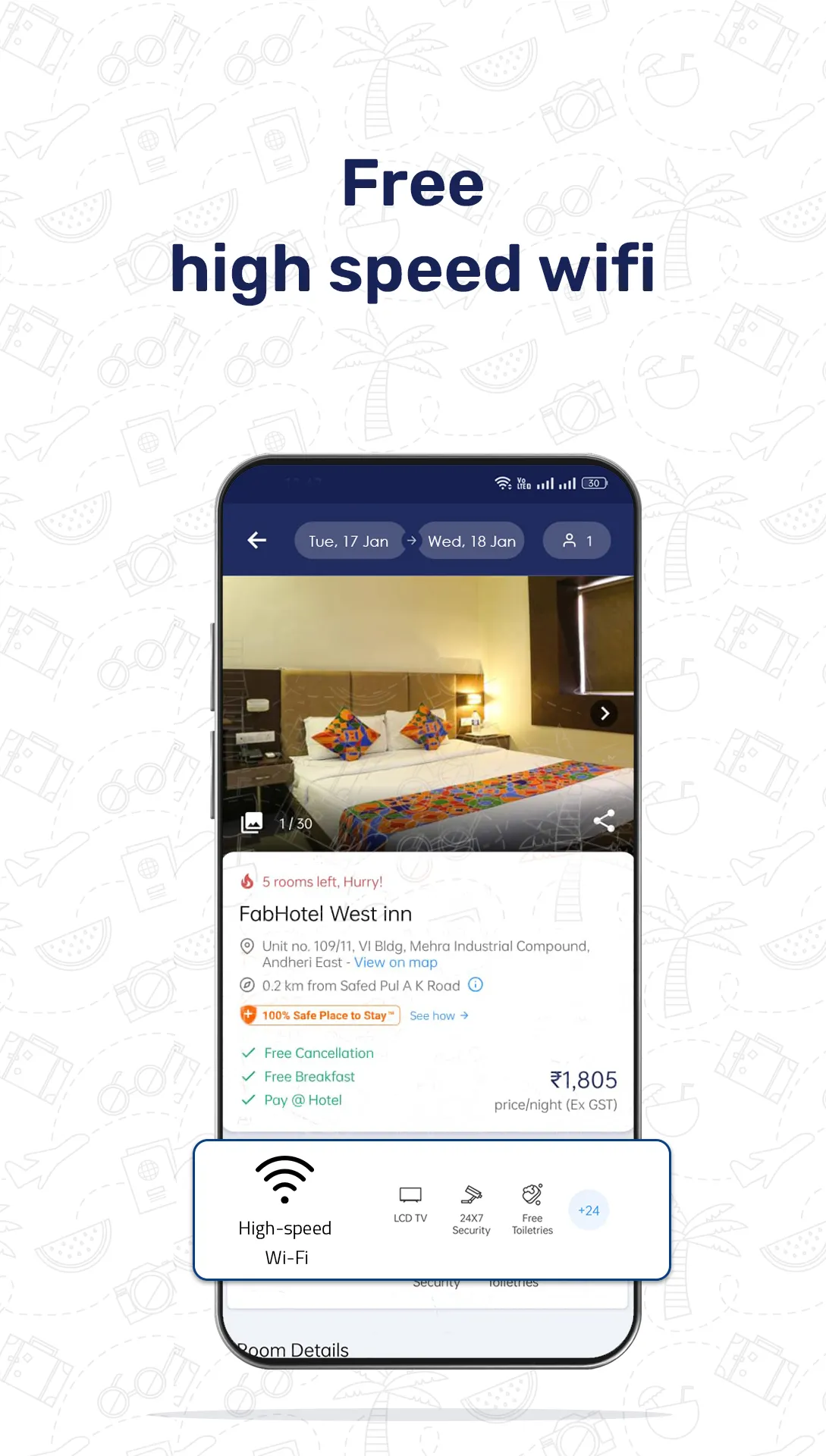 FabHotels: Hotel Booking App | Indus Appstore | Screenshot