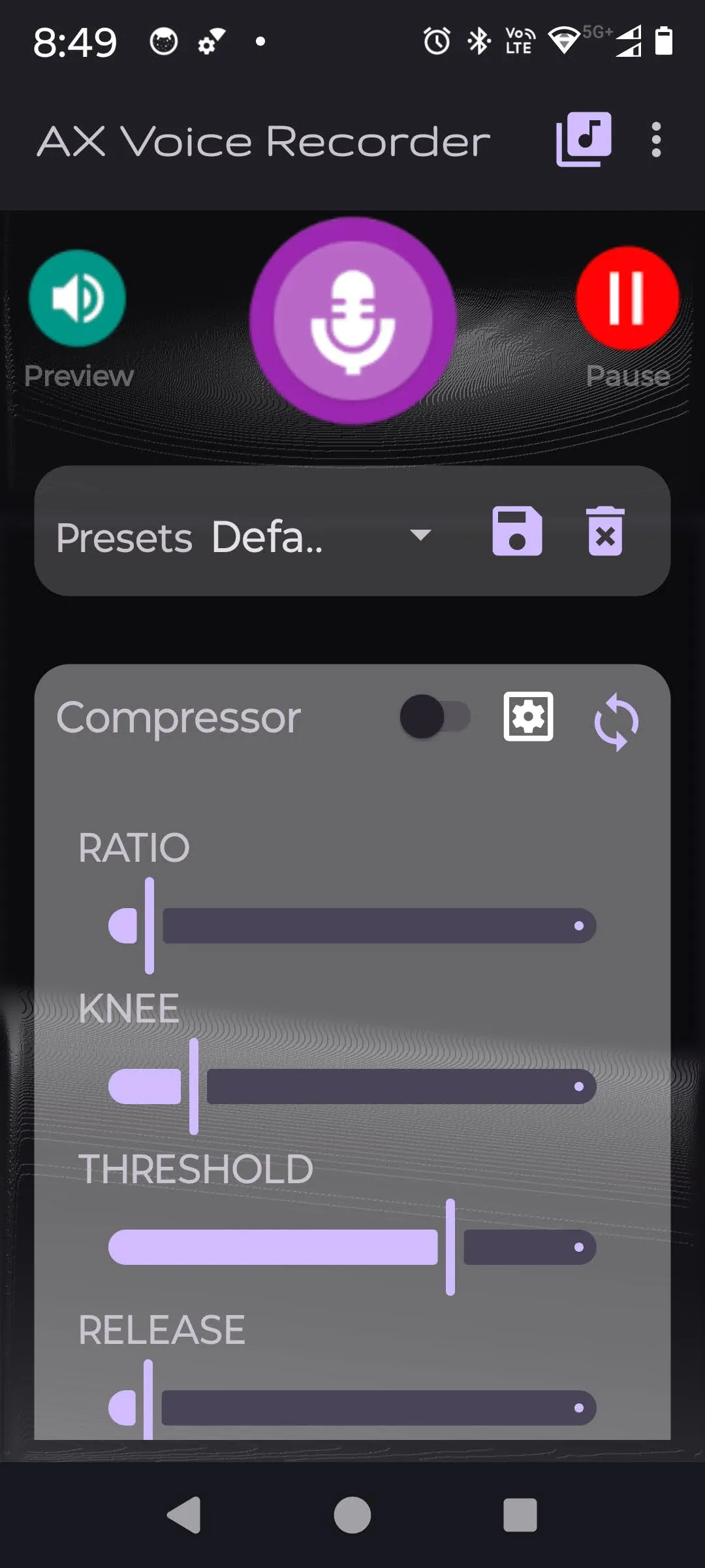 AX Voice Recorder with Effects | Indus Appstore | Screenshot