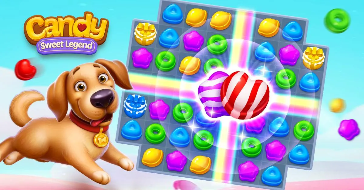 Candy Sweet Legend - Match 3 | Indus Appstore | Screenshot