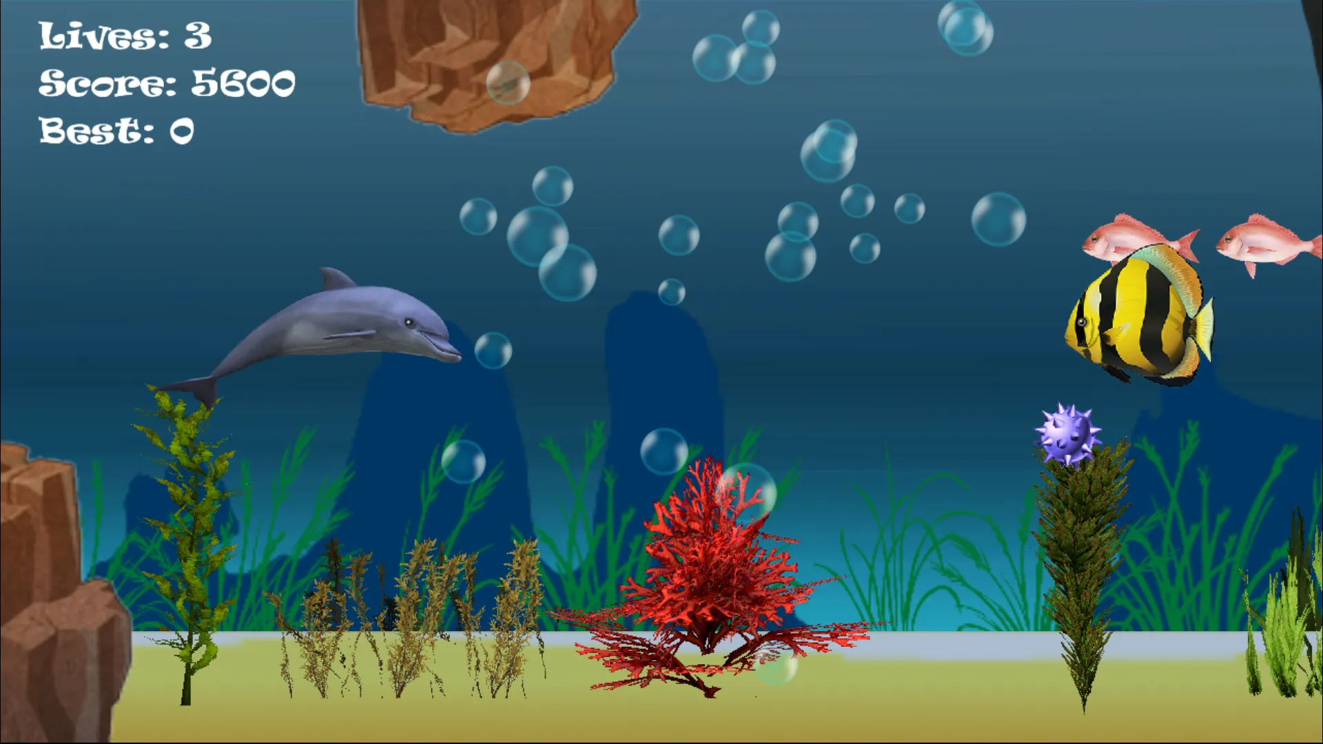 Hungry Dolphin Adventure Game | Indus Appstore | Screenshot