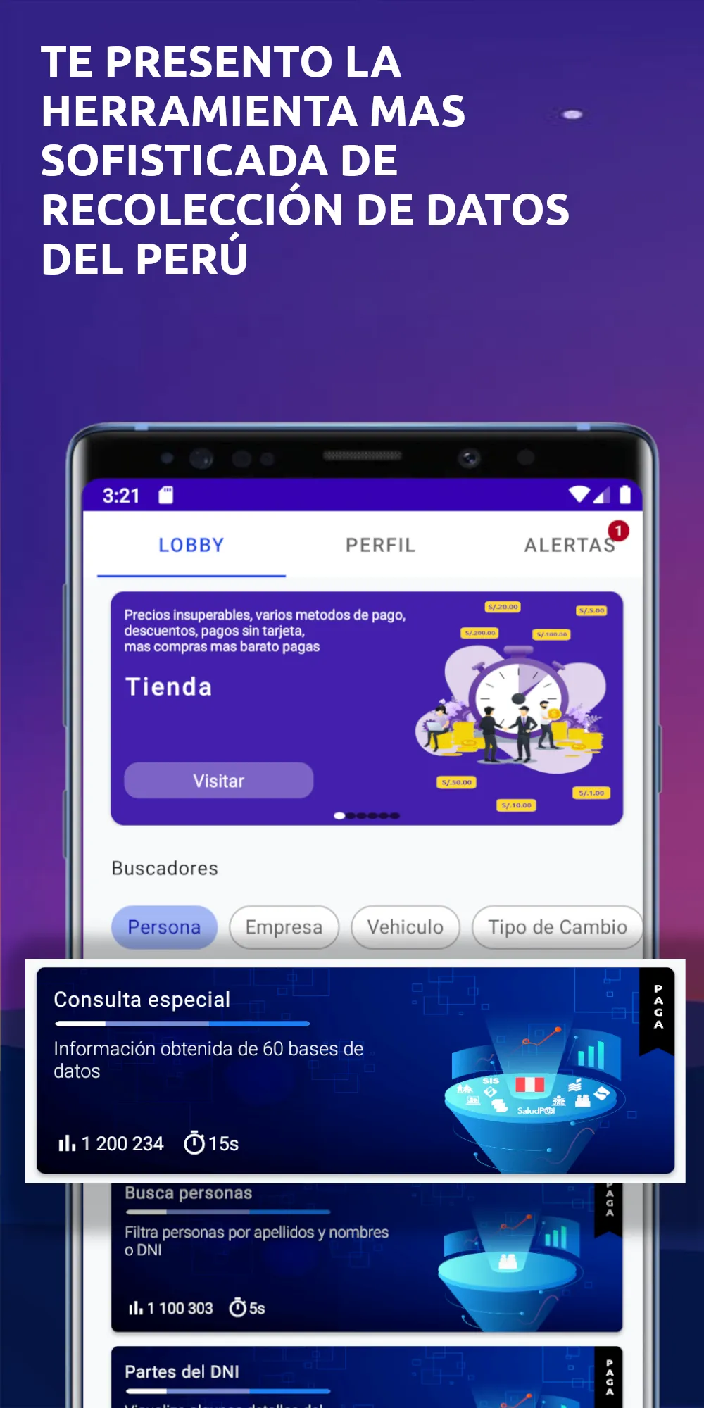 Consulta Perú: Busca DNI, RUC | Indus Appstore | Screenshot