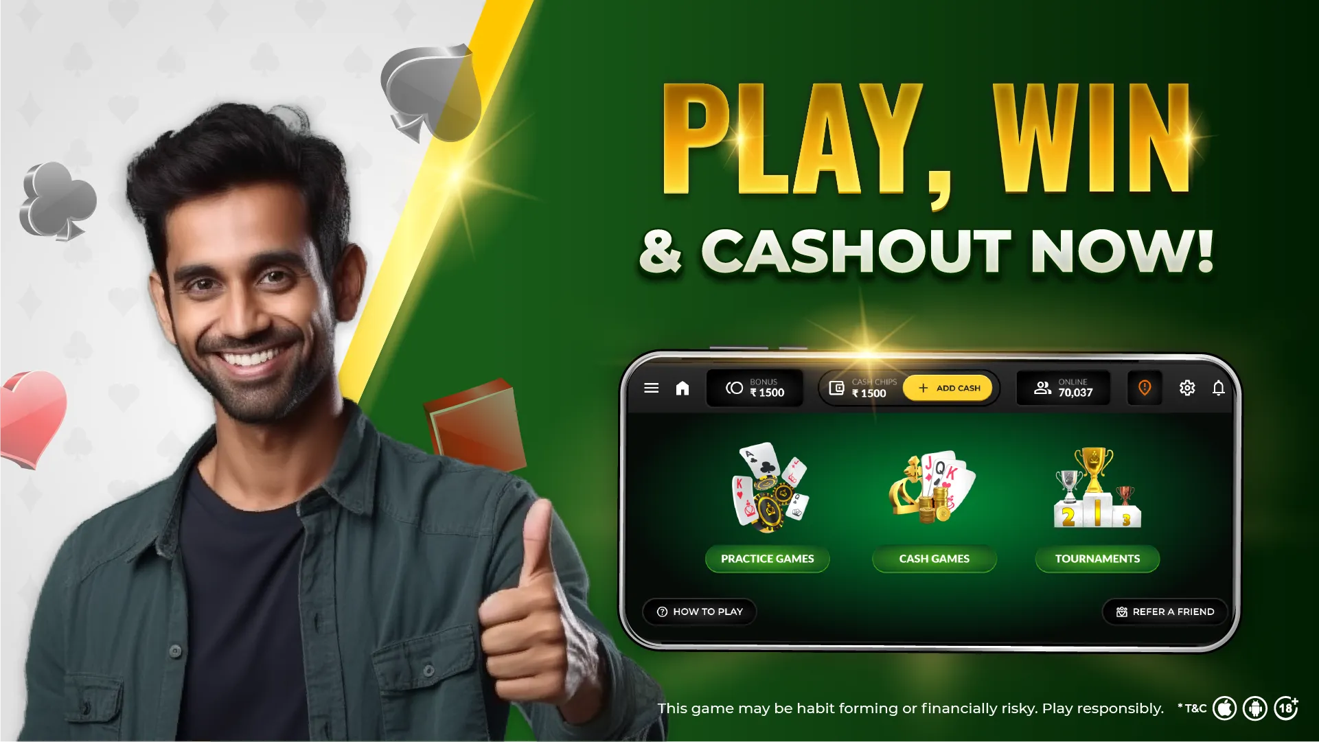 Classic Rummy Real Cash Game | Indus Appstore | Screenshot