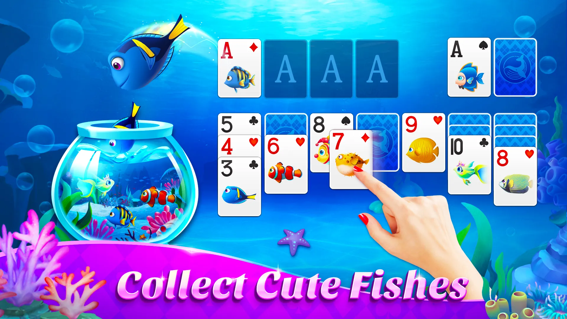 Solitaire Fish | Indus Appstore | Screenshot