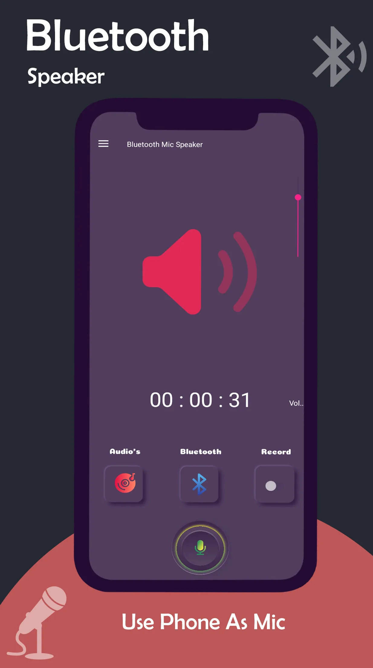 Mic: Live Bluetooth Microphone | Indus Appstore | Screenshot