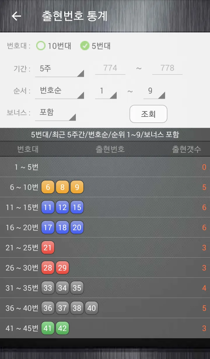 로또번호 자동생성 : 예상번호 당첨번호 분석 생성기 | Indus Appstore | Screenshot