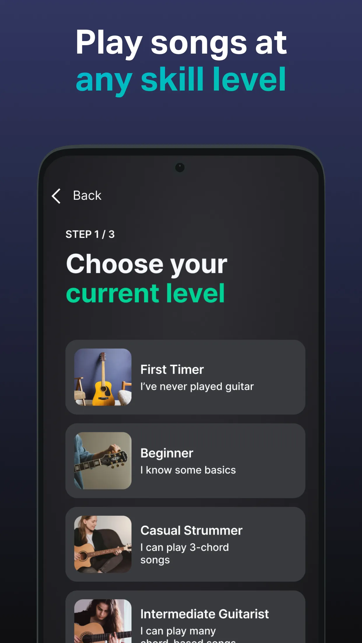 GuitarTuna: Tune & Play Guitar | Indus Appstore | Screenshot
