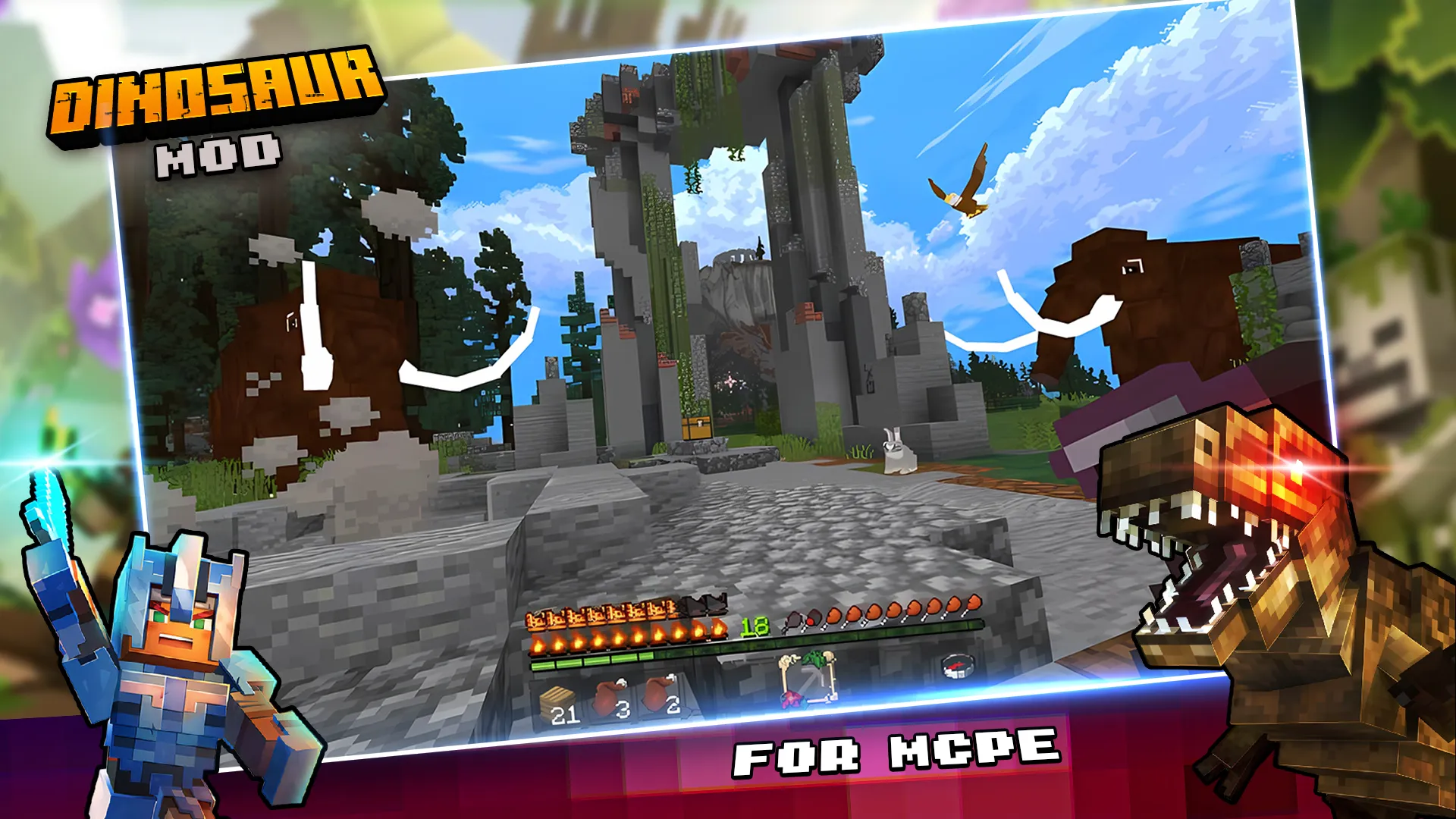 Dinosaur Jurassic Mod Craft | Indus Appstore | Screenshot