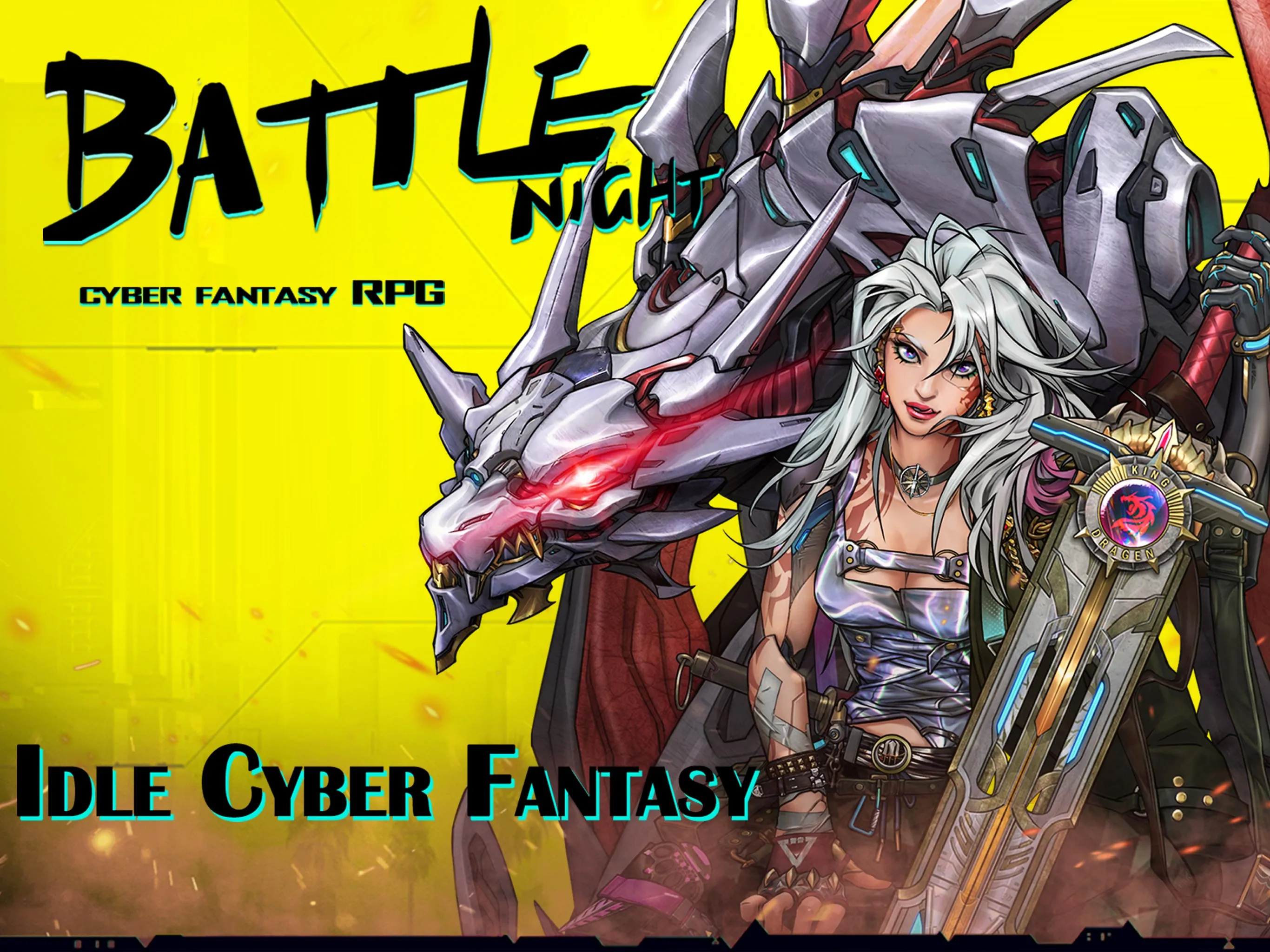 Battle Night: Cyberpunk RPG | Indus Appstore | Screenshot