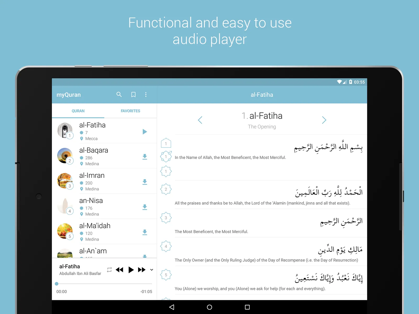 myQuran - The Holy Quran | Indus Appstore | Screenshot