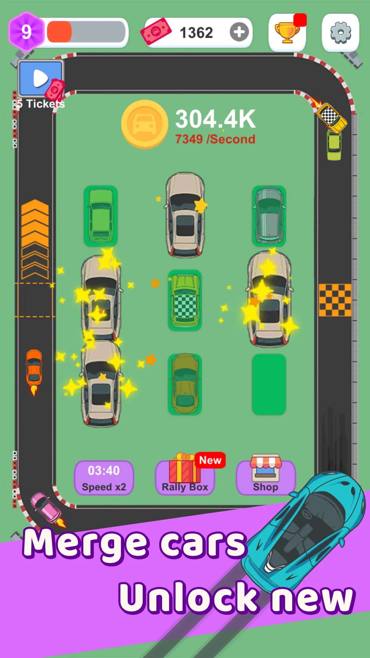 Merge Rally Car | Indus Appstore | Screenshot