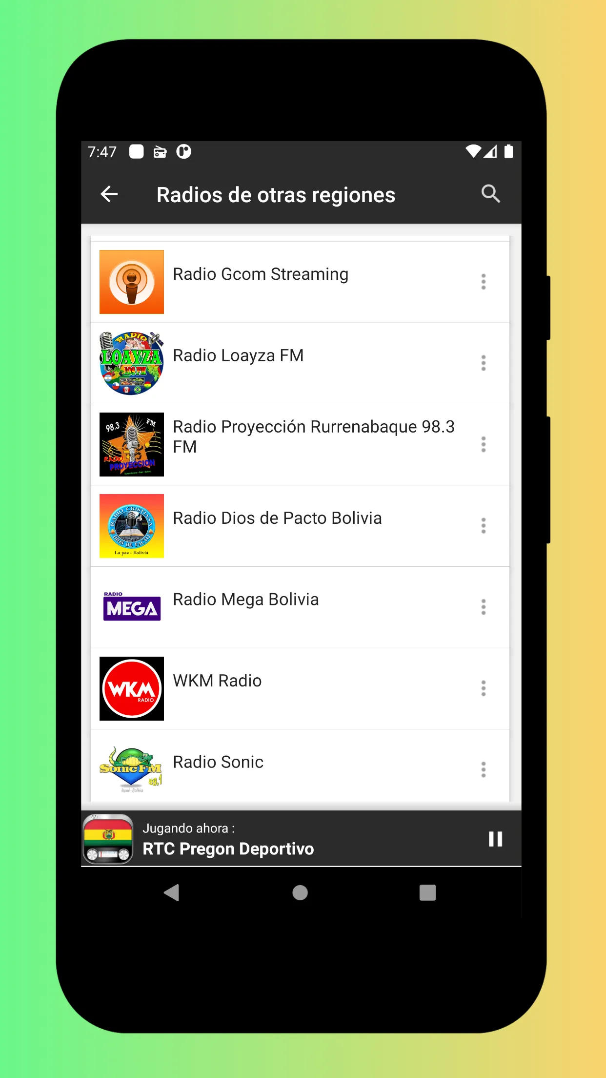 Radio Bolivia - Radio FM & AM | Indus Appstore | Screenshot