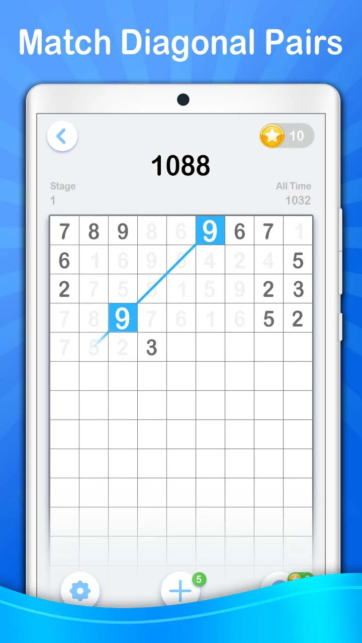 Number Puzzle - Ten & Pair | Indus Appstore | Screenshot