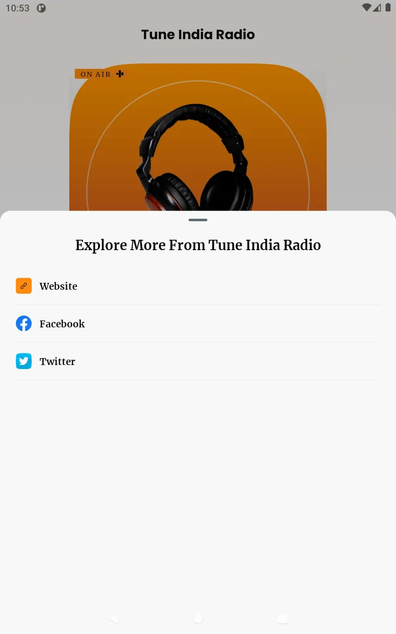 Tune India Radio: Hindi Radio | Indus Appstore | Screenshot