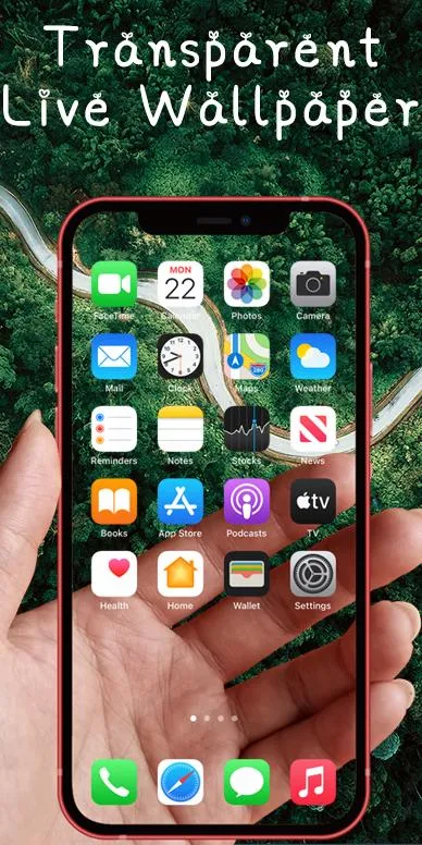 Transparent Live Wallaper | Indus Appstore | Screenshot