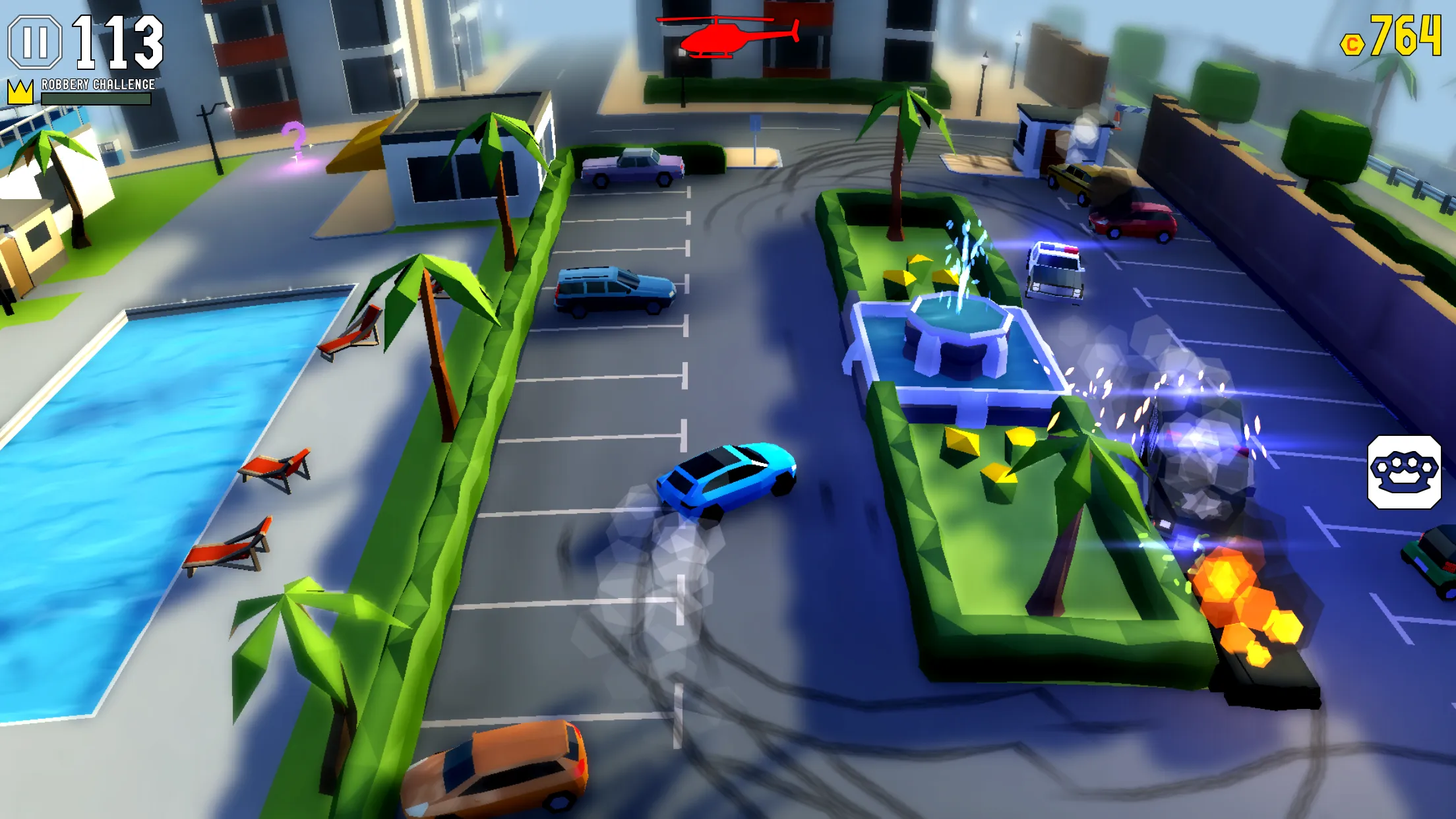 Reckless Getaway 2: Car Chase | Indus Appstore | Screenshot