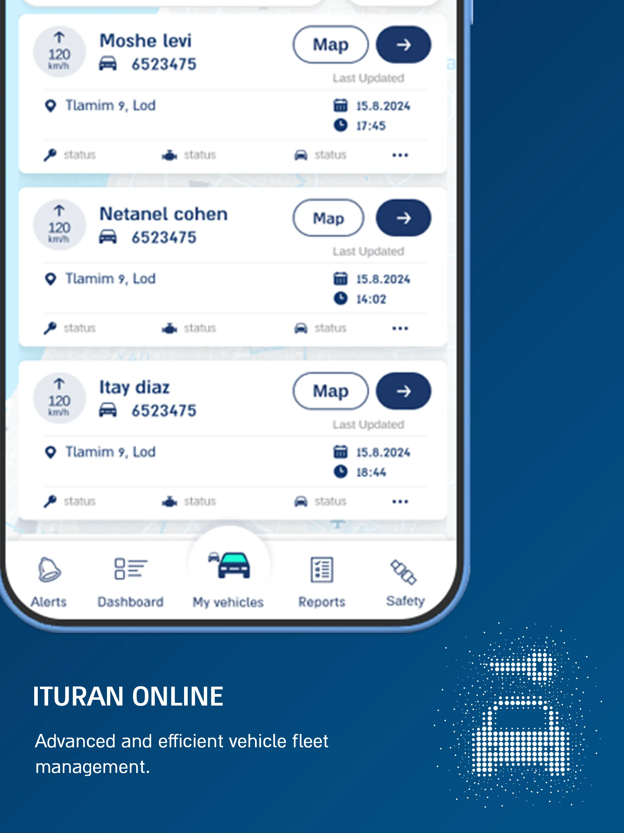 Ituran Fleet | Indus Appstore | Screenshot