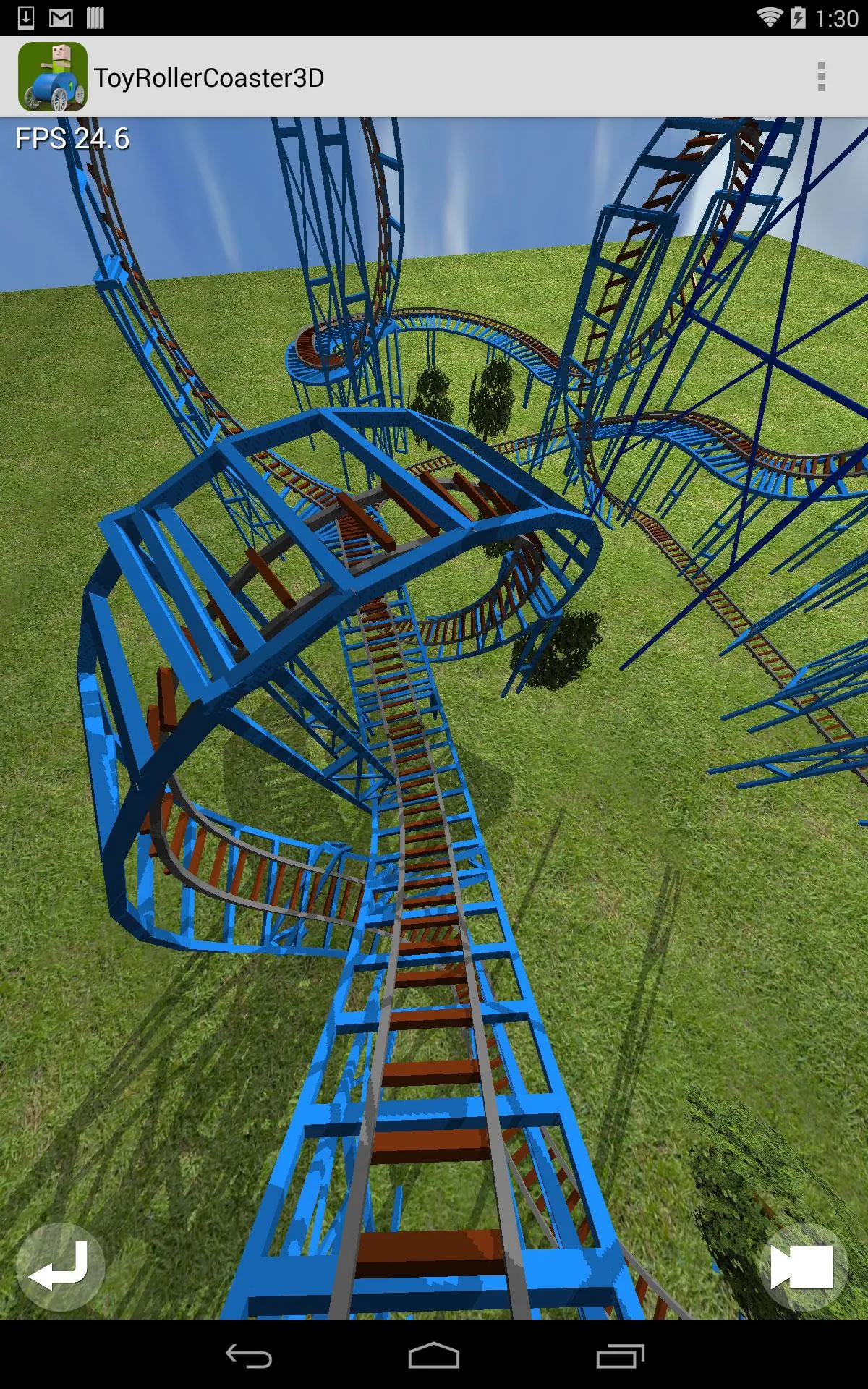 Toy RollerCoaster 3D | Indus Appstore | Screenshot