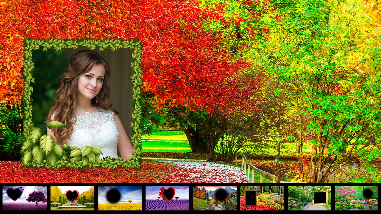 Garden Photo Frame Editor 2024 | Indus Appstore | Screenshot