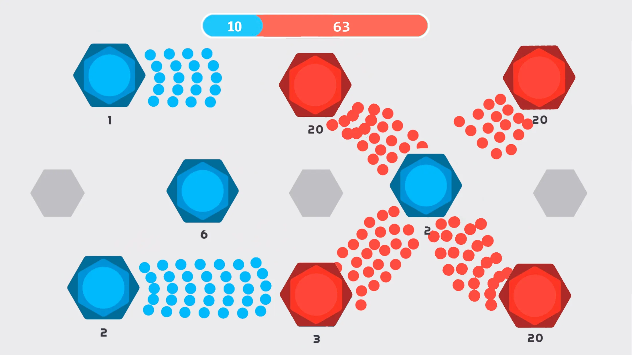 Clash of Dots — 1v1 RTS Games | Indus Appstore | Screenshot