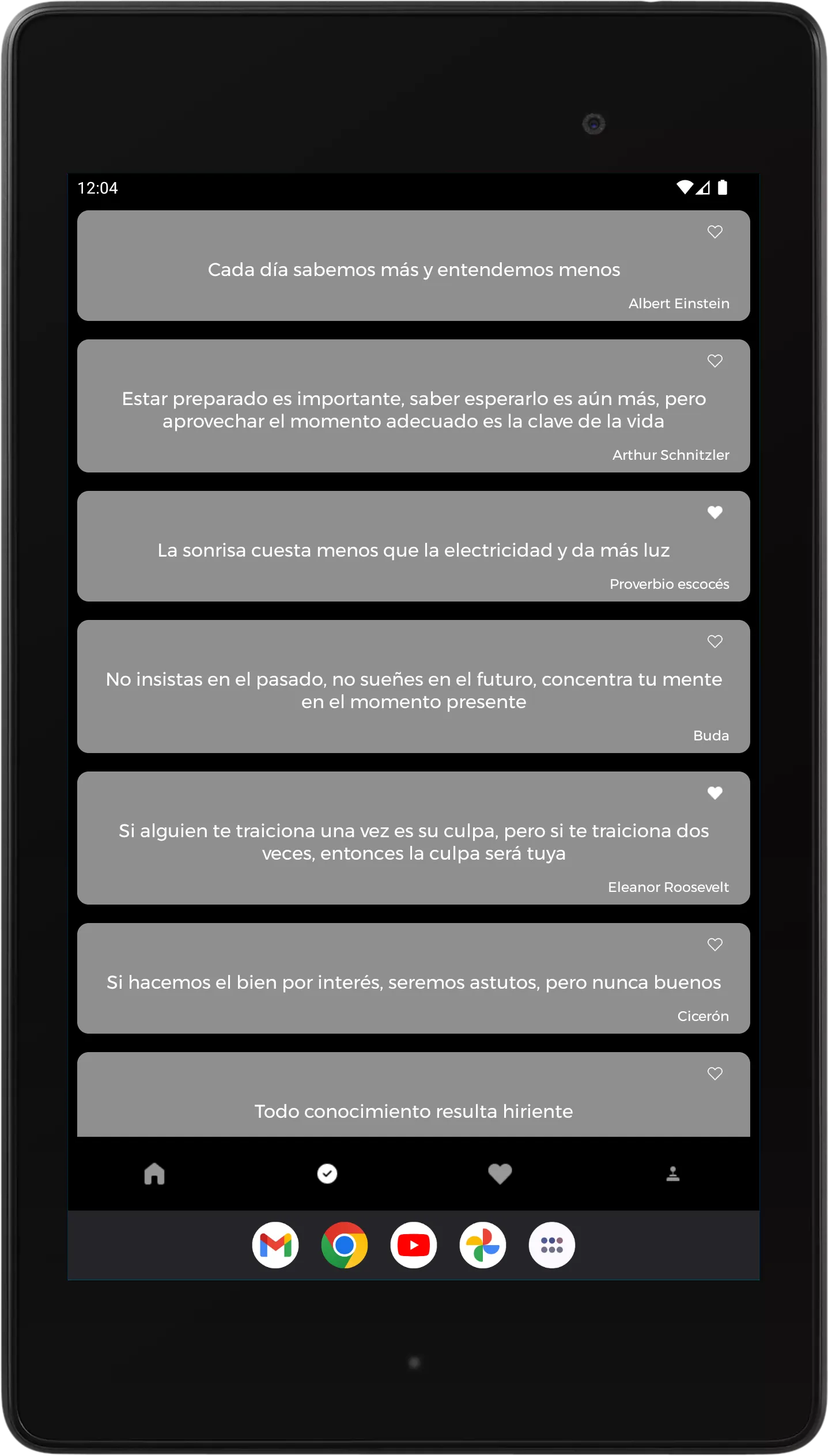 Frase por dia | Indus Appstore | Screenshot