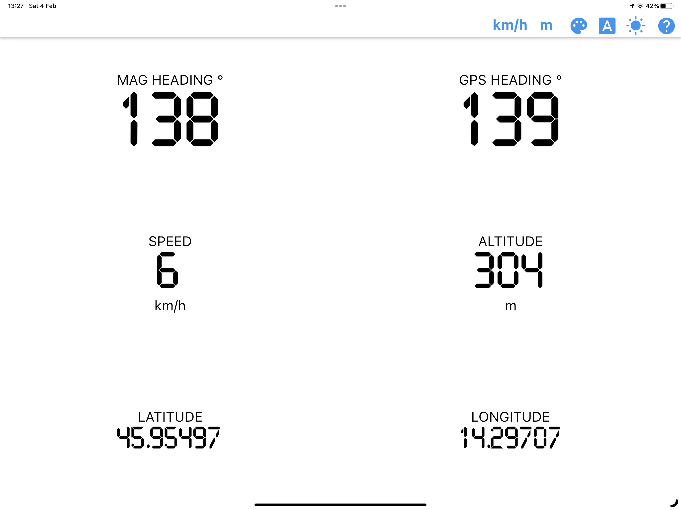 Simple GPS Dashboard | Indus Appstore | Screenshot