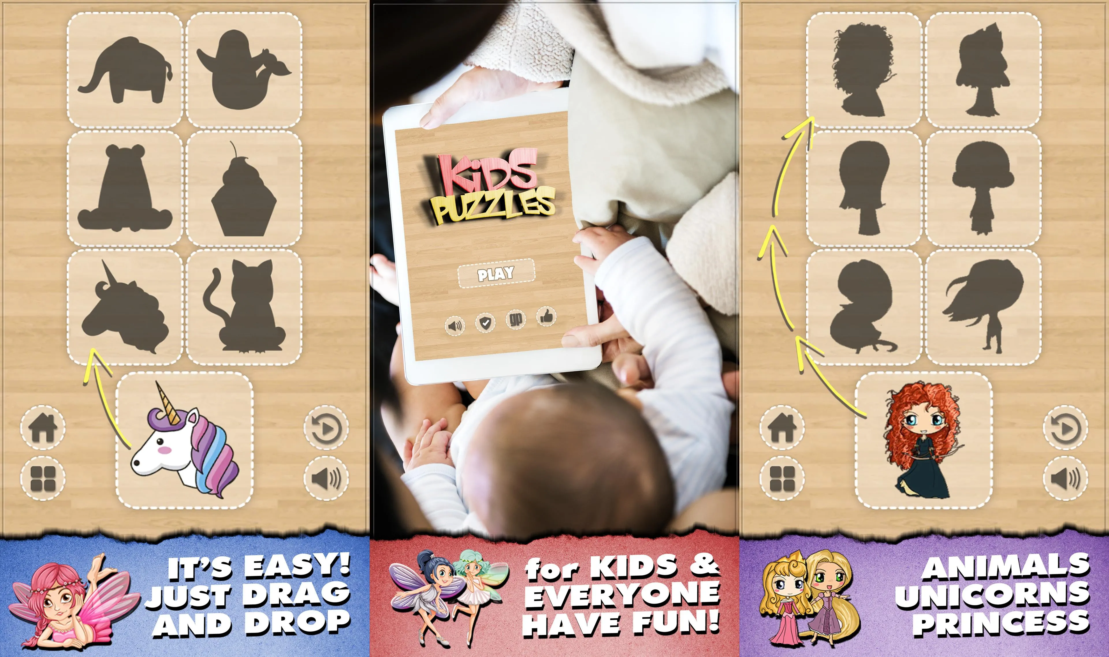 Fairytales Kid Puzzles | Indus Appstore | Screenshot