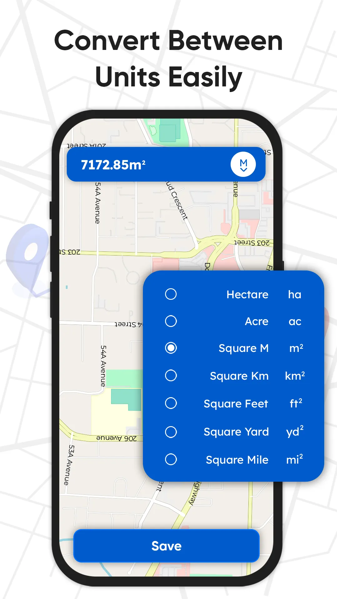 GPS Land Area Calculator | Indus Appstore | Screenshot