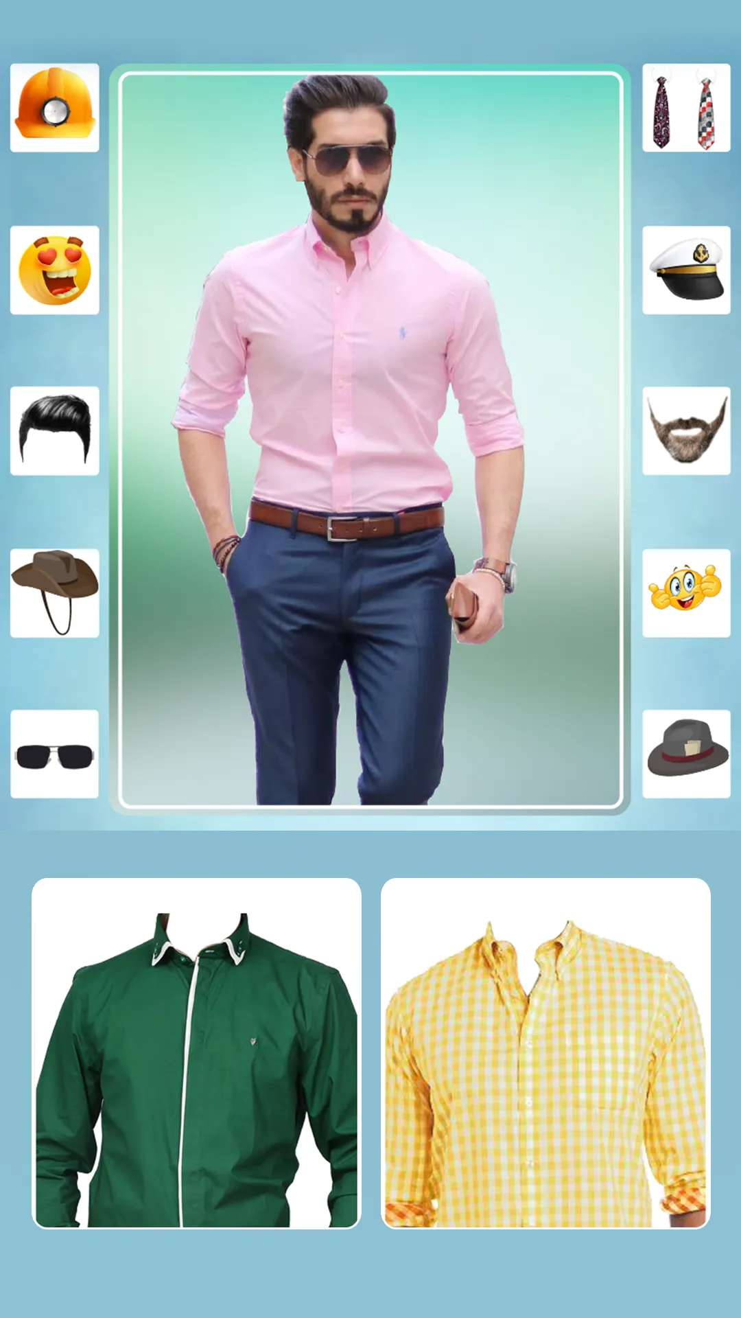 Men Formal Shirt Photo Editor | Indus Appstore | Screenshot