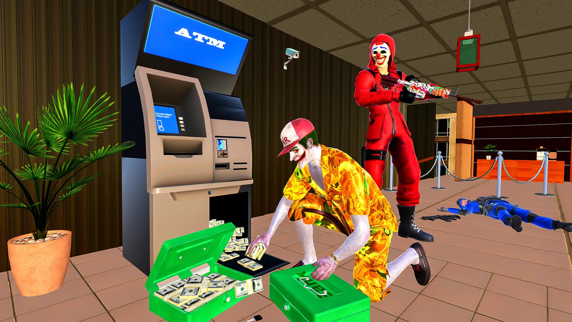 Joker Heist:Bank Robbery Games | Indus Appstore | Screenshot