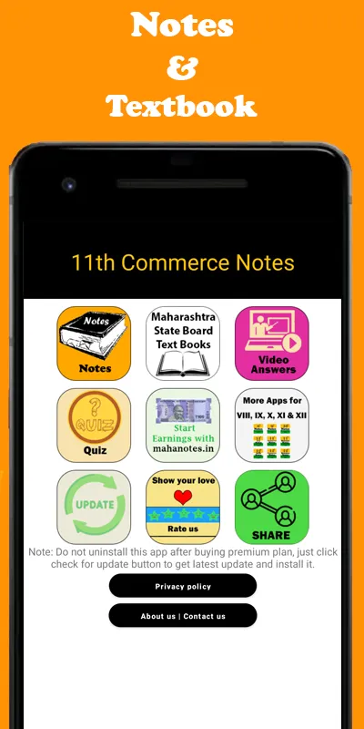 11th Commerce Notes 2023 | Indus Appstore | Screenshot